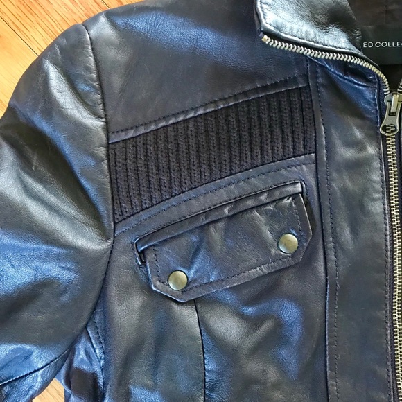 Marks & Spencer Limited Collection Leather Jacket - Picture 2 of 6